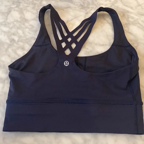 Lululemon Mind Over Miles Bra | Midnight Navy - Picture 4 of 5